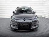 Front Splitter V.2 compatible with Renault Megane GT Mk3 Facelift