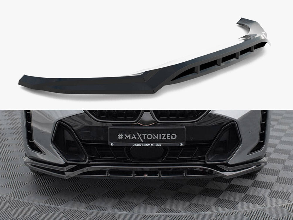 Front Splitter V.1 compatible with BMW X6 M-Pack G06 Facelift