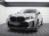 Front Splitter V.1 compatible with BMW X6 M-Pack G06 Facelift
