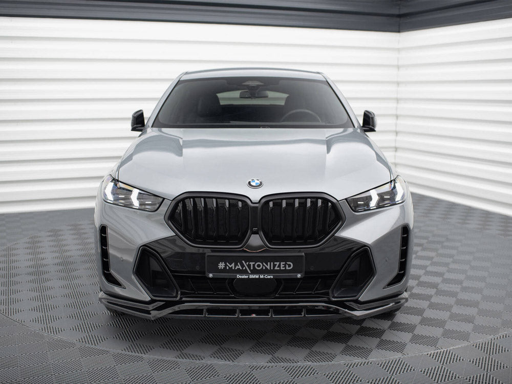 Front Splitter V.1 compatible with BMW X6 M-Pack G06 Facelift