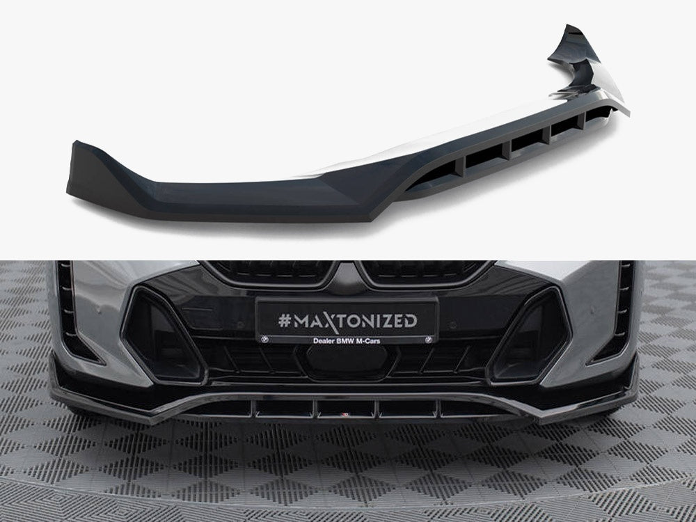 Front Splitter V.2 compatible with BMW X6 M-Pack G06 Facelift