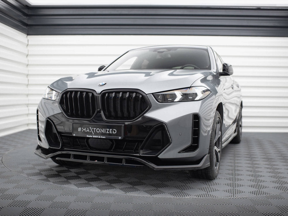 Front Splitter V.2 compatible with BMW X6 M-Pack G06 Facelift
