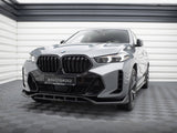 Front Splitter V.2 compatible with BMW X6 M-Pack G06 Facelift