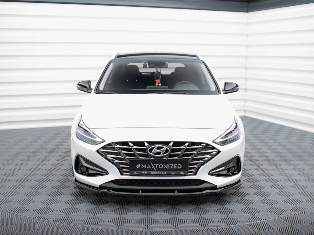 Front Splitter V.1 compatible with Hyundai i30 Mk3 Facelift