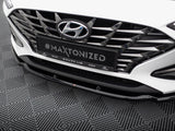 Front Splitter V.1 compatible with Hyundai i30 Mk3 Facelift