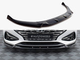 Front Splitter V.2 compatible with Hyundai i30 Mk3 Facelift