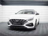 Front Splitter V.2 compatible with Hyundai i30 Mk3 Facelift