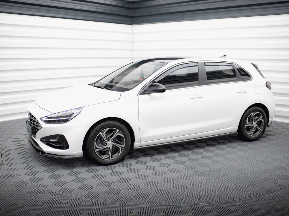 Side Skirts Diffusers compatible with Hyundai i30 N Line / Standard Hatchback / Fastback Mk3 Facelift
