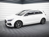 Side Skirts Diffusers compatible with Hyundai i30 N Line / Standard Hatchback / Fastback Mk3 Facelift