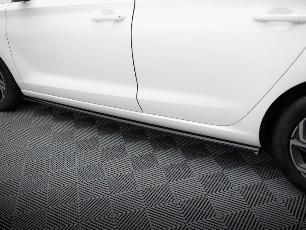 Side Skirts Diffusers compatible with Hyundai i30 N Line / Standard Hatchback / Fastback Mk3 Facelift