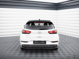 Central Rear Splitter compatible with Hyundai i30 Mk3 Facelift