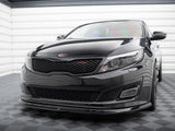 Front Splitter compatible with Kia Optima Mk3