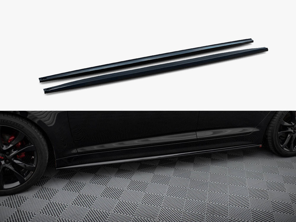 Side Skirts Diffusers compatible with Kia Optima Mk3