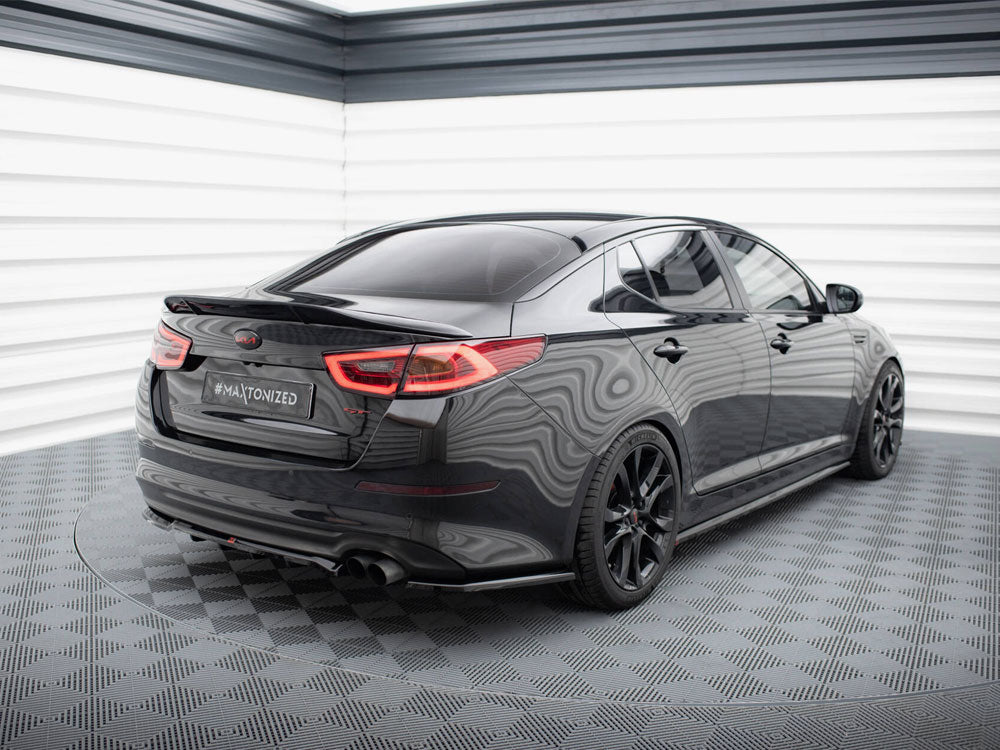 Central Rear Splitter (Vertical Bars) compatible with Kia Optima Mk3