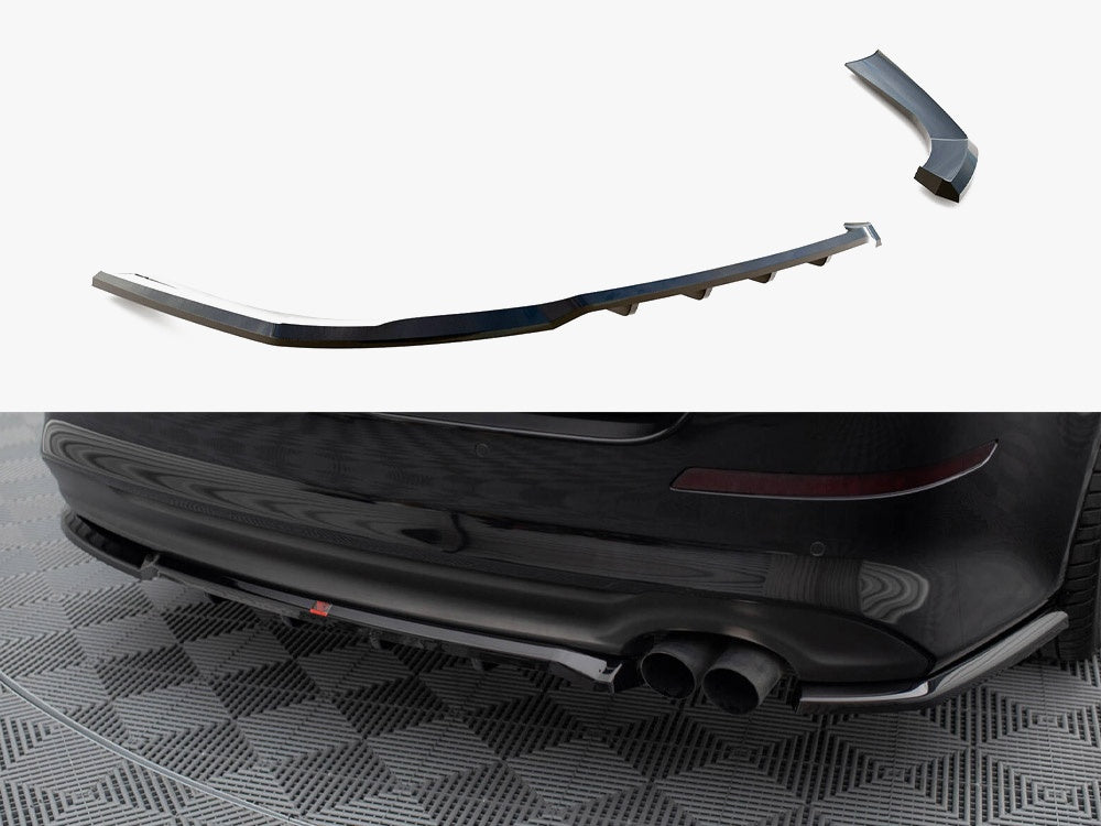 Central Rear Splitter (Vertical Bars) compatible with Kia Optima Mk3
