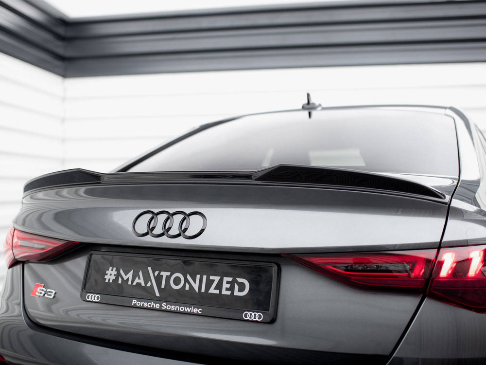 Spoiler CAP 3D compatible with Audi A3 / A3 S Line / S3 / RS 3 Sedan 8Y