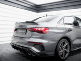Spoiler CAP 3D compatible with Audi A3 / A3 S Line / S3 / RS 3 Sedan 8Y