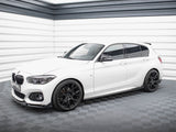 Side Skirts Diffusers V.3 CSL Look compatible with BMW 1 M-Pack / M140i F20 Facelift