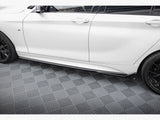 Side Skirts Diffusers V.3 CSL Look compatible with BMW 1 M-Pack / M140i F20 Facelift