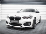 Front Splitter V.4 CSL Look compatible with BMW 1 M-Pack / M140i F20 Facelift