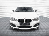 Front Splitter V.4 CSL Look compatible with BMW 1 M-Pack / M140i F20 Facelift
