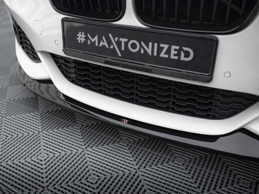 Front Splitter V.4 CSL Look compatible with BMW 1 M-Pack / M140i F20 Facelift