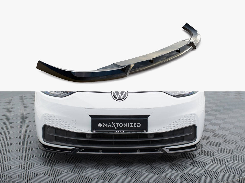 Front Splitter V.2 compatible with Volkswagen ID.3 Mk1