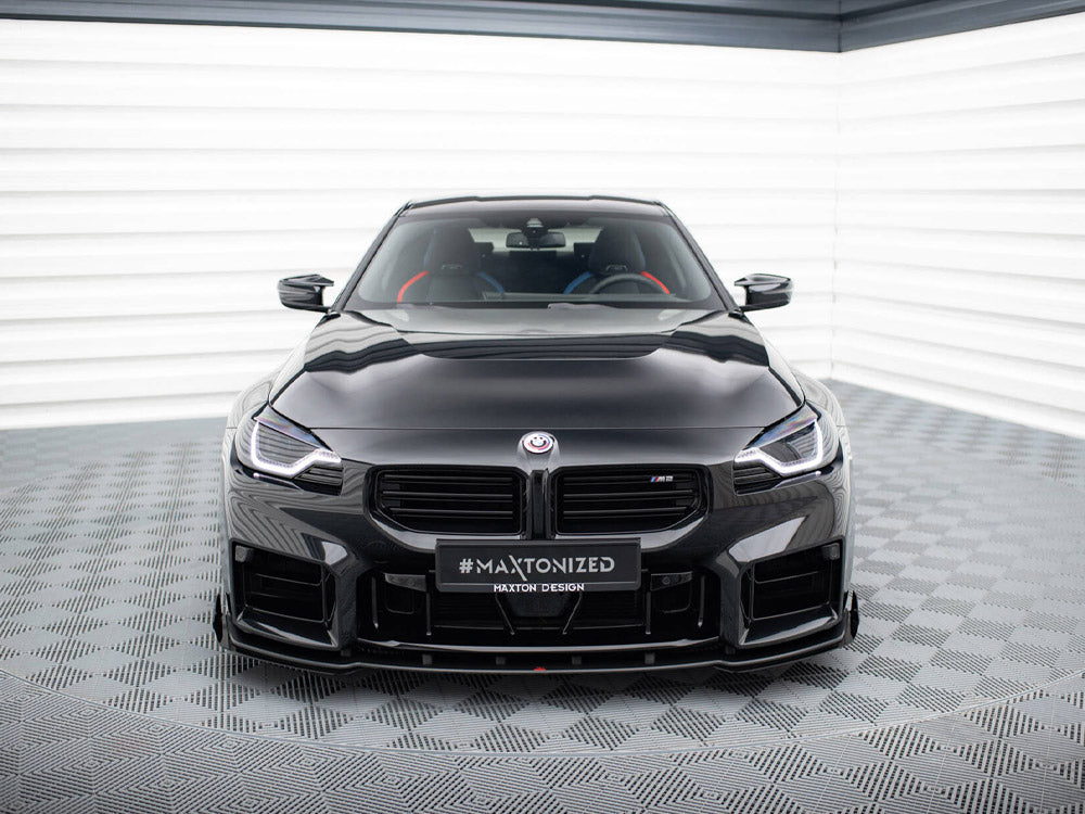 Street PRO Front Splitter + Flaps compatible with BMW M2 G87