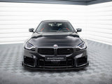 Street PRO Front Splitter + Flaps compatible with BMW M2 G87
