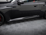 Street PRO Side Skirts Diffusers V.1 + Flaps compatible with BMW M2 G87