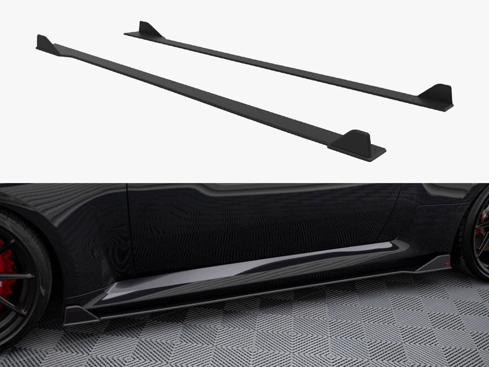 Street PRO Side Skirts Diffusers V.2 compatible with BMW M2 G87