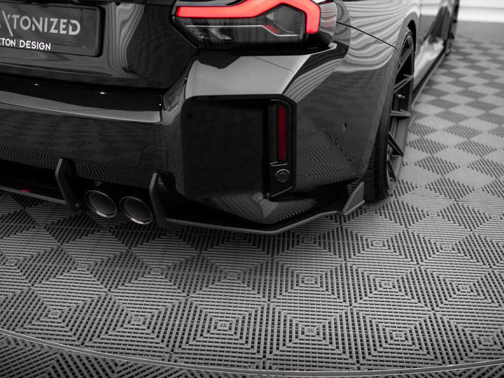 Street Pro Rear Side Splitters V.2 compatible with BMW M2 G87