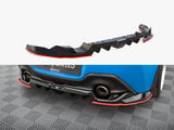 Central Rear Splitter (Vertical Bars) V.2 compatible with Toyota GR86 Mk1