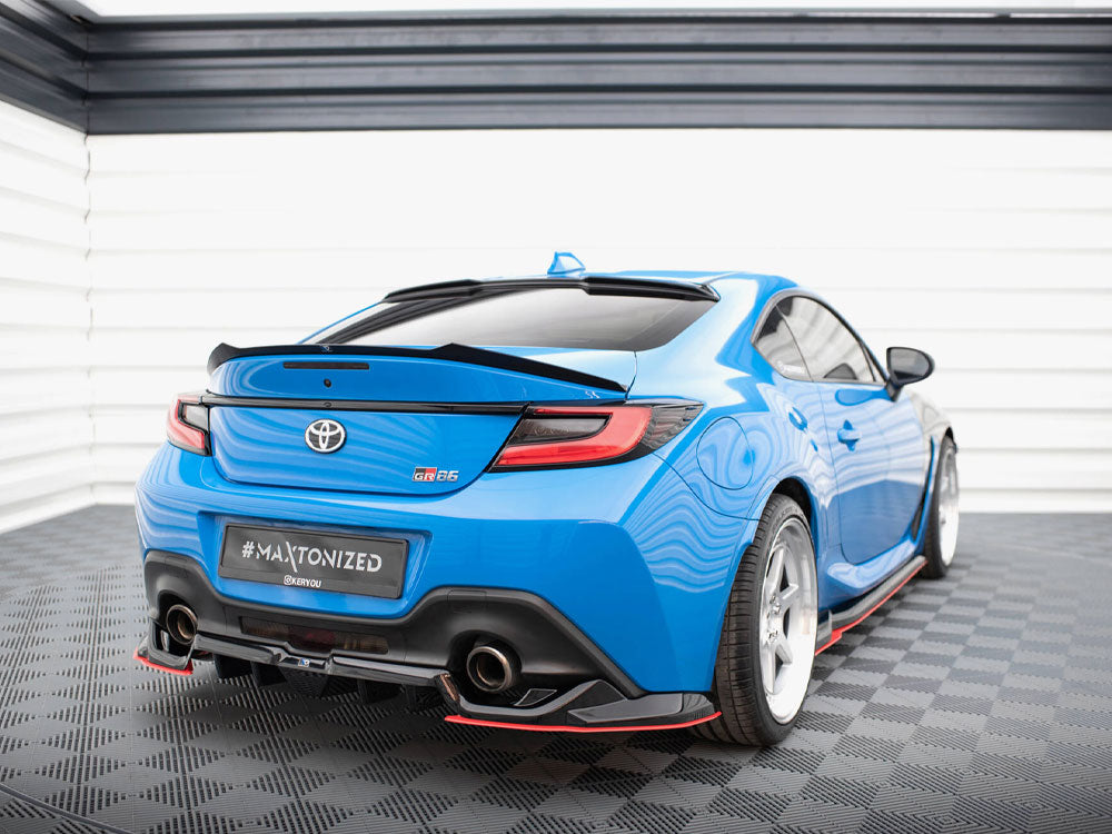 Central Rear Splitter (Vertical Bars) V.2 compatible with Toyota GR86 Mk1