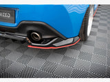 Central Rear Splitter (Vertical Bars) V.2 compatible with Toyota GR86 Mk1