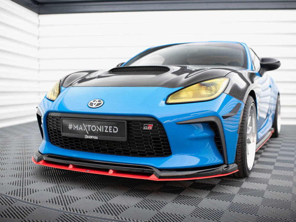 Front Splitter V.2 compatible with Toyota GR86 Mk1