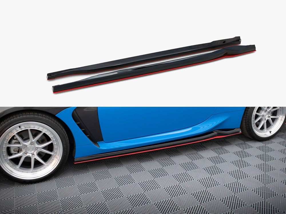 Side Skirts Diffusers V.2 compatible with Toyota GR86 Mk1