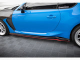 Side Skirts Diffusers V.2 compatible with Toyota GR86 Mk1