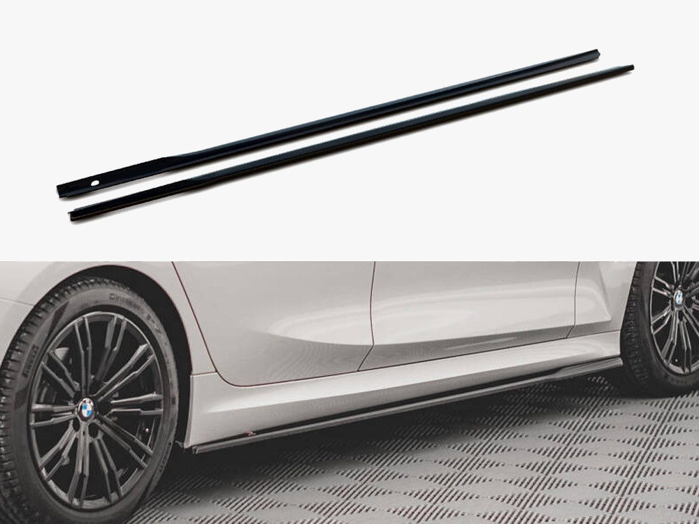 Side Skirts Diffusers V.2 compatible with BMW 3 G20 / G21 M Sport