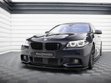 Front Splitter V.4 compatible with BMW 5 F10/F11 M Sport