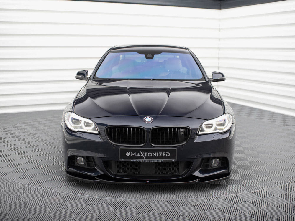 Front Splitter V.4 compatible with BMW 5 F10/F11 M Sport