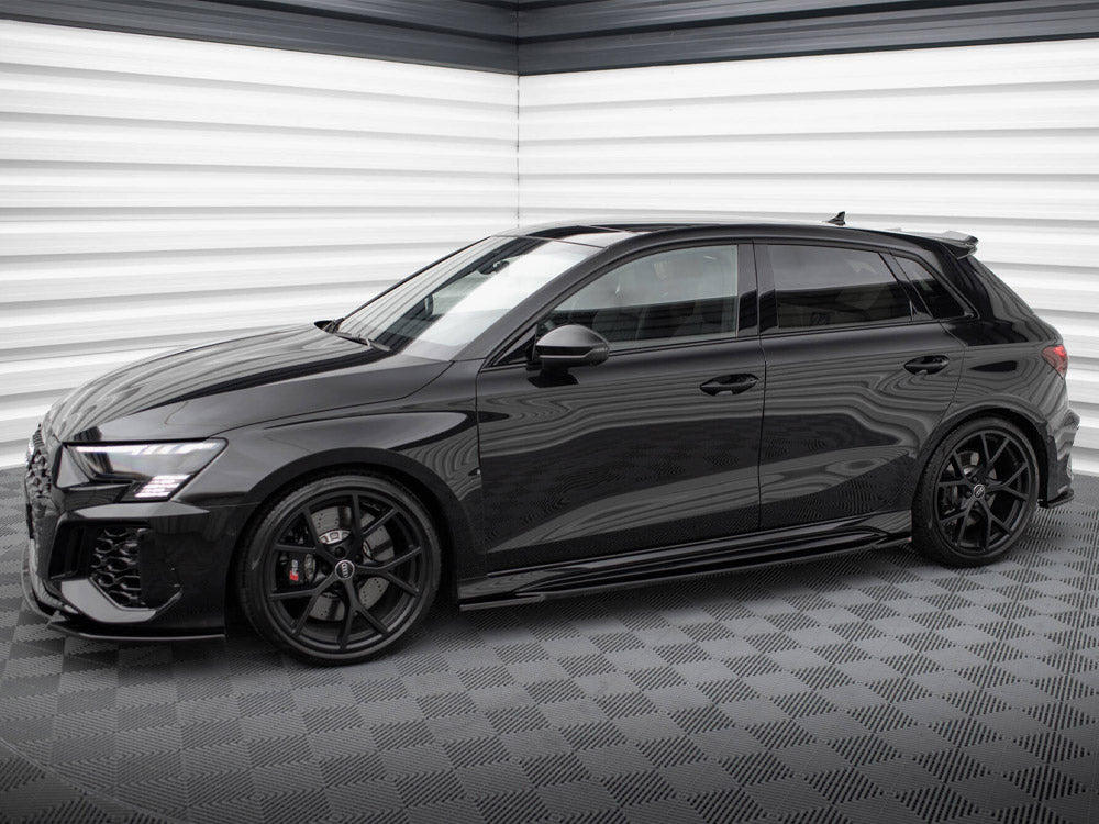 Side Skirts Diffusers compatible with Audi RS 3 8Y