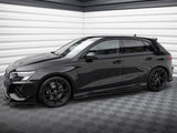 Side Skirts Diffusers compatible with Audi RS 3 8Y