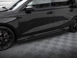 Side Skirts Diffusers compatible with Audi RS 3 8Y
