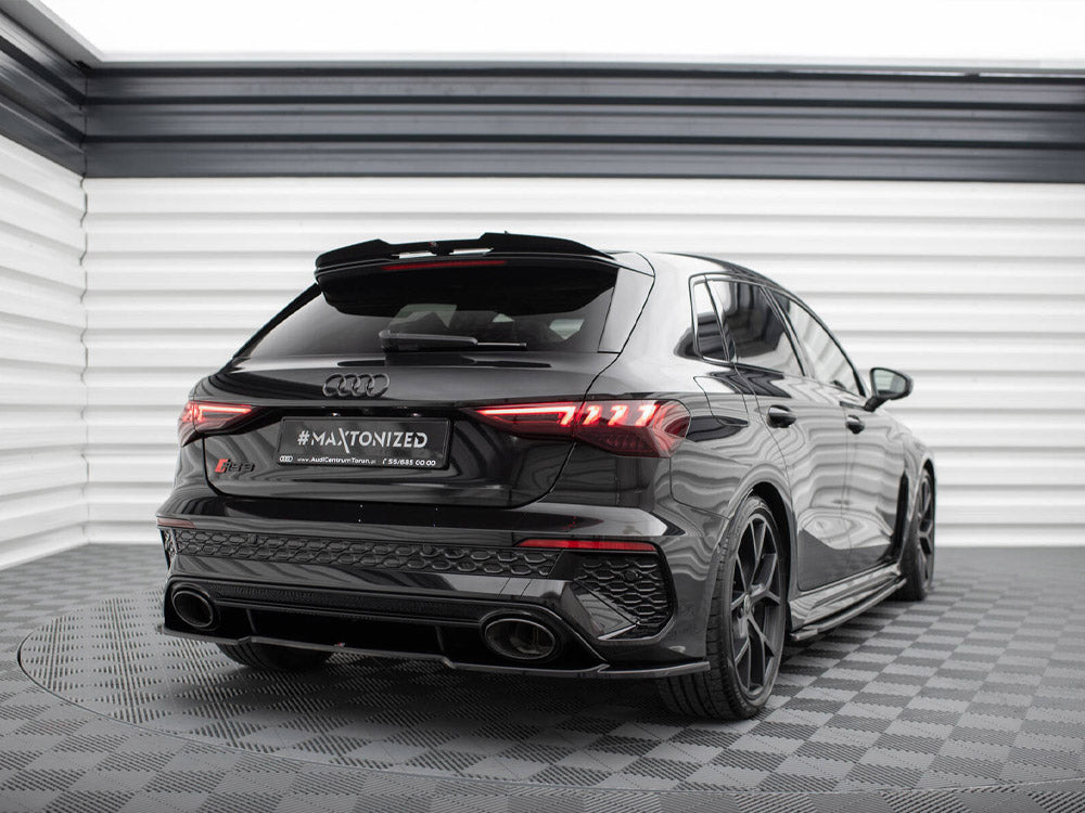 Central Rear Splitter compatible with Audi RS 3 Sportback 8Y