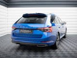 Spoiler CAP compatible with Skoda Superb Sportline Estate Mk3 Facelift