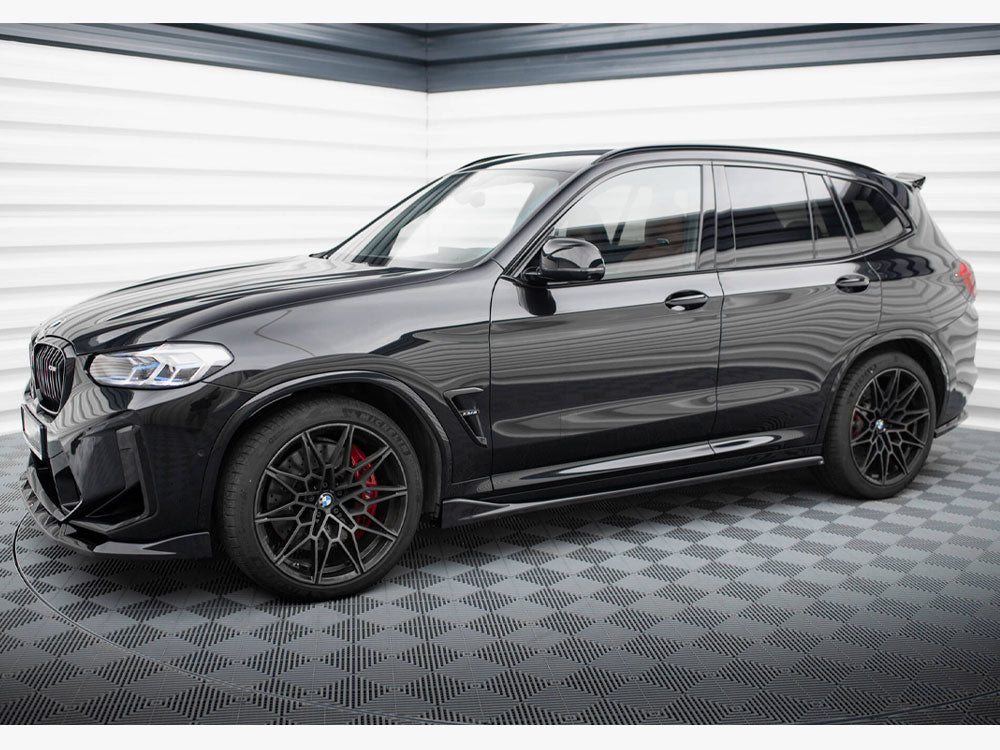 Side Skirt Diffusers compatible with BMW X3 M F97 / F97 Facelift
