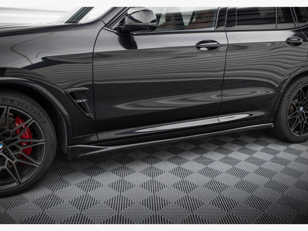 Side Skirt Diffusers compatible with BMW X3 M F97 / F97 Facelift