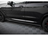 Side Skirt Diffusers compatible with BMW X3 M F97 / F97 Facelift