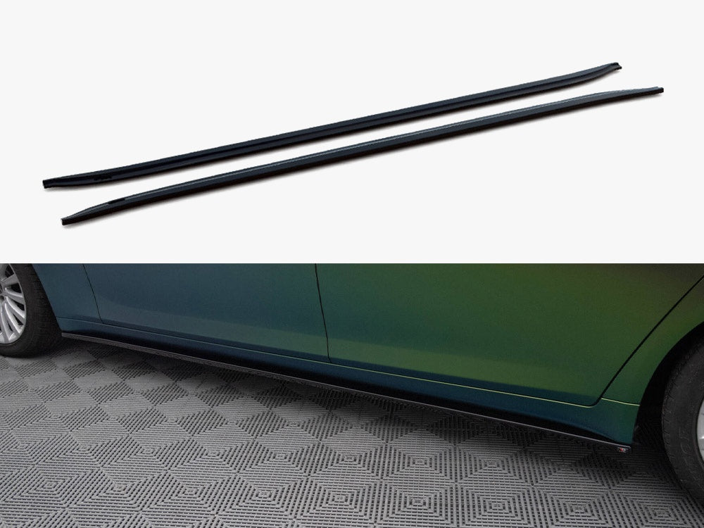 Side Skirts Diffusers compatible with BMW 7 Long F02
